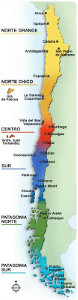 mapa de Chile