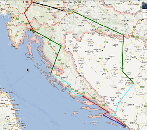 mapa ruta