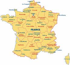 mapa de Francia