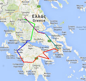 mapa ruta