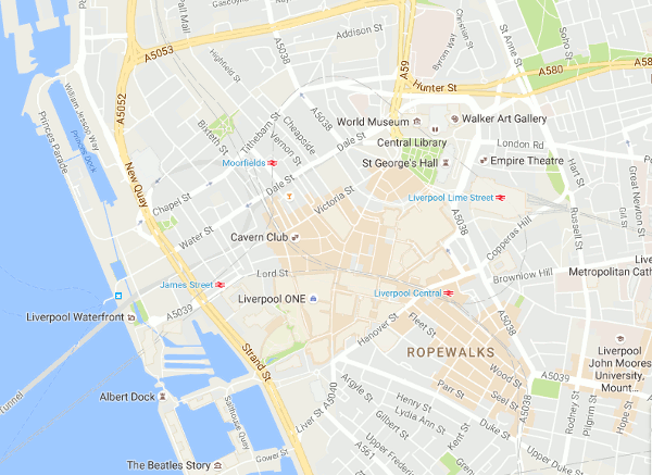 mapa de liverpool