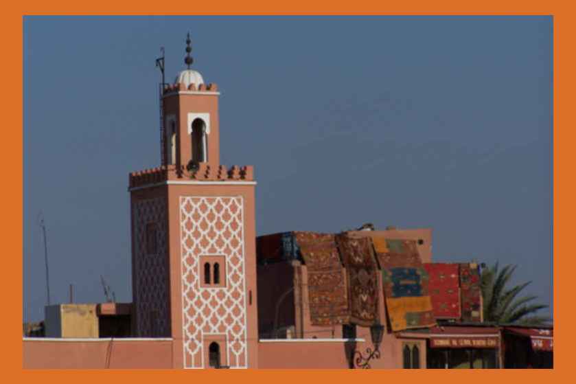 mezquita en Marrakech