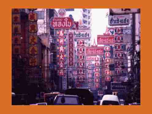 barrio chino de Bangkok